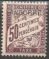 ANDTAXE4 - Philatélie - Timbre d'Andorre Taxe N° Yvert et Tellier 4 - Timbres de collection