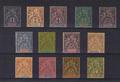 ANJOUAN 1-13 - Philatelie - timbres de colonies - timbres d'Anjouan