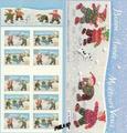 BC3440A/31 - Philatélie 50 - carnet de timbres de France neufs sans charnière - timbres de collection Yvert et Tellier - Bonne année 2001
