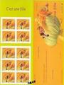 BC3634A/40 - Philatélie 50 - carnet de timbres de France neufs sans charnière - timbres de collection Yvert et Tellier - naissance C'est une fille