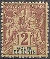 BEN21 - Philatélie - Timbre du Bénin N° Yvert et Tellier 21 - Timbres du bénin - Timbres de colonies françaises