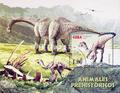 bloc animaux préhistoriques Philatélie 50 timbre de collection thématique animaux