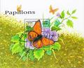 bloc timbre papillons Philatélie 50 timbre de collection thématique animaux