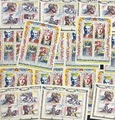 Blocs 10 F - Philatelie - lot de timbres de France pour affranchissement de courriers