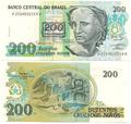 Brésil - Pick 225b - Billet de collection de la Banque centrale du Brésil - Billetophilie