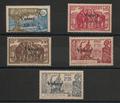 CAM240-244 - Philatélie - Timbre du Cameroun N° Yvert et Tellier 240 à 244 - Timbre de colonies françaises - Timbres de collection