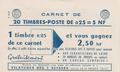Carnet1263 - Philatelie - Timbre de France n °YT 1263 carnet d'usage courant - Timbres de collection