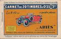 Carnet140C10 - Philatelie - Timbre de France n° YT 140C10 carnet d'usage courant - Timbres de collection
