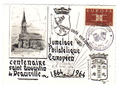 Carte Deauville - Philatelie - carte cachet provisoire - jumelage européen
