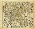 Carte régionale de la Bresse - Philatélie - Reproductions de cartes géographiques anciennes