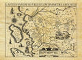 Carte régionale de l'Aulnis et de La Rochelle - Philatélie - Reproductions de cartes géographiques anciennes