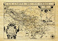 Carte régionale de Picardie - Philatélie - Reproductions de cartes géographiques anciennes