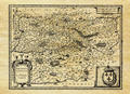 Carte régionale du Comté du Perche - Philatélie - Reproductions de cartes géographiques anciennes