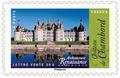 Chateau de Chambord - Philatelie - timbre de France autoadhésif spécial entreprise