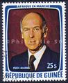 Valéry Giscard d'Estaing - Philatélie 50 timbre de collection thématique célébrité chefs d'état