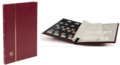 Classeur BASIC 16P - Philatélie 50 - Classeur pour timbres BASIC 16 pages noires