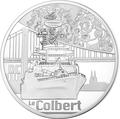 Colbert argent - Philatelie - pièce de monnaie euros - Monnaie de Paris - Les grands navires français