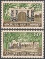 COMO89-90 - Philatélie - Timbres des Comores N° Yvert et Tellier 89 à 90 - Timbres de collection