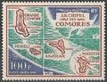 COMOPA36 - Philatélie - Timbre Poste Aérienne des Comores N° Yvert et Tellier 36 - Timbres de collection