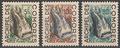 COMOT3-5 - Philatélie - Timbres taxes des Comores N° Yvert et Tellier 3 à 5 - Timbres de collection