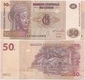 Congo - Pick 97a - Billet de collection de la Banque Centrale du Congo - Billetophilie