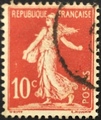 RF134O - Philatélie - Timbre de France n° Yvert et Tellier 134 oblitéré - Timbres de collection