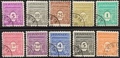 RF620/629O - Philatélie - Timbre de France n° Yvert et Tellier 620 à 629 oblitéré - Timbres de collection