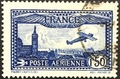 RFPA6O - Philatélie - Timbres de France Poste Aérienne N°Yvert et Tellier 6 oblitérés - Timbres de collection