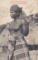 CPANU2410153 - Philatelie - Cartophilie - Carte Postale anciennes jeune femme d'Afrique aux seins nus - Cartes postales anciennes de collection