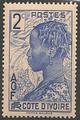 COTI110 - Philatélie - Timbre de Côte d'Ivoire N° Yvert et Tellier 110 - Timbres de colonies françaises - Timbres de collection