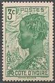 COTI151 - Philatélie - Timbre de Côte d'Ivoire N° Yvert et Tellier 151 - Timbres de colonies françaises - Timbres de collection
