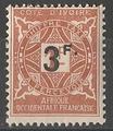 COTITAX18 - Philatélie - Timbre Taxe de Côte d'Ivoire N° Yvert et Tellier 17 - Timbres de colonies françaises - Timbres de collection