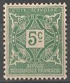 COTITAX9 - Philatélie - Timbre Taxe de Côte d'Ivoire N° Yvert et Tellier 9 - Timbres de colonies françaises - Timbres de collection