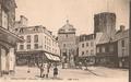 CPA50BRIC60913-7 - Philatélie - Carte postale ancienne de Bricquebec La place le Marois - Cartophilie - Cartes postales de collection