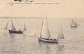 CPA50SVH25101729 - Philatelie - Carte postale ancienne des Barques de pêche rentrant au Port de Saint-Vaast-La-Hougue - Cartes postales anciennes de collection
