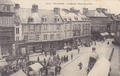 CPA50VLG25101721 - Philatelie - Carte postale ancienne Le Marché de la Place Vicq-d'Azir à Valognes - Cartes postales anciennes de collection