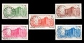 DAH115/119OBL, Philatelie 50, Timbres du Dahomey N° YT 115/119 oblitérés