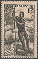 DAH124 - Philatélie - Timbre du Dahomey N° Yvert et Tellier 124 - Timbres des colonies françaises - Timbres de collection