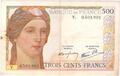 F29/03/501901, Philatélie 50, billet de banque de France de 300 Francs