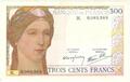 F29/03/89389, Philatélie 50, billet de banque de France de 300 Francs