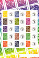 F3925A- Philatelie - feuilet de timbres de France personnalisés Marianne de Lamouche - timbres de France de collection