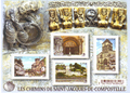F4949 - Philatelie - mini feuille de timbres de France de collection