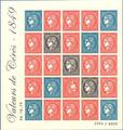 F5361A, Philatélie 50, Bloc feuillet Cérès 2019, F5361A, Tête Bêche, rouge, bleu noir, 1849