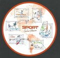 F5418 - Philatelie 50 - feuillet de timbres de France N° F5418 de 2020, Sport, Couleur Passion
