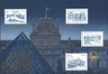 F5595 - Philatelie 50 - feuillet de timbres de France N° 5595 de 2022 - Salon philatélique Paris-Philex 2022 - Monuments de Paris