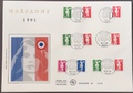 FDC 1991 - Enveloppe premier jour de France