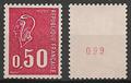 FR1664b - Philatélie - Timbre de France N° 1664b du catalogue Yvert et Tellier numéro rouge - Timbres de collection