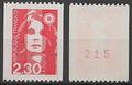 FR2628a - Philatélie - Timbre de France N° 2628a du catalogue Yvert et Tellier numéro rouge - Timbres de collection