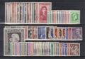 FRC1944 - Philatélie 50 - année complète de timbres de France 1944 - timbres de France de collection
