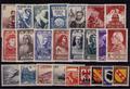 FRC1946 - Philatélie 50 - année complète de timbres de France 1946 - timbres de France de collection